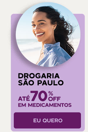 Drogaria Sâo Paulo: até 70% OFF em medicamentos