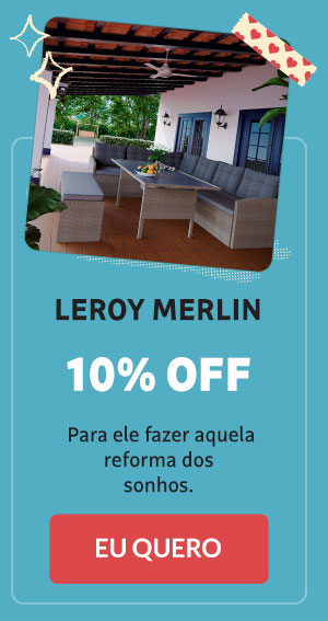 Leroy Merlin: 10% OFF