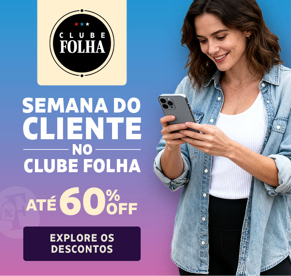 Clube Folha: Semana do cliente no Clube Folha, até 60% OFF, explore os descontos