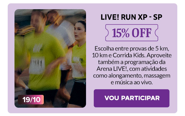 Live! Run XP SP: 15% OFF