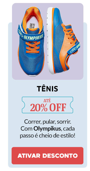 Olympikus: até 20% OFF