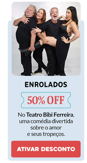 Teatro Bibi Ferreira: 50% OFF
