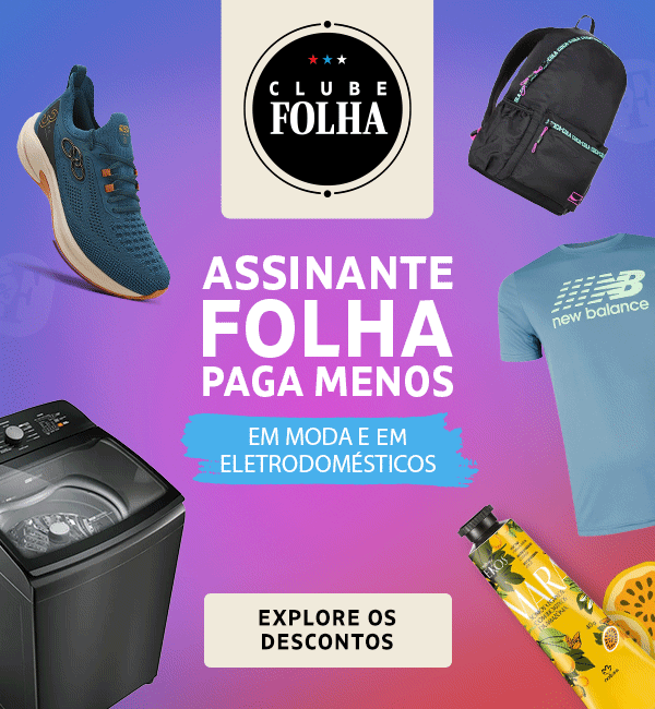 Assinante Folha paga menos em moda e em eletrodomésticos. Explore os descontos