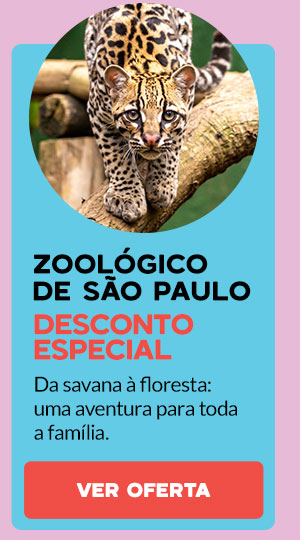 Zoológico de São Paulo: desconto especial