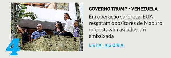 Em operação surpresa, EUA resgatam opositores de Maduro que estavam asilados em embaixada