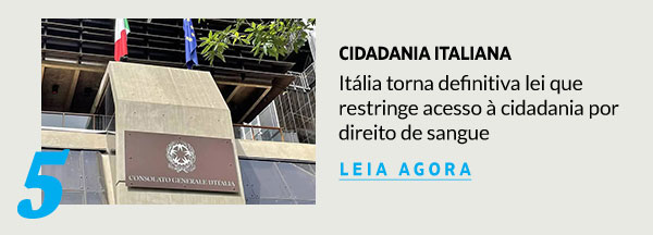 Itália torna definitiva lei que restringe acesso à cidadania por direito de sangue