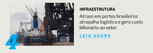 Atraso em portos brasileiros atrapalha logística e gera custo bilionário ao setor