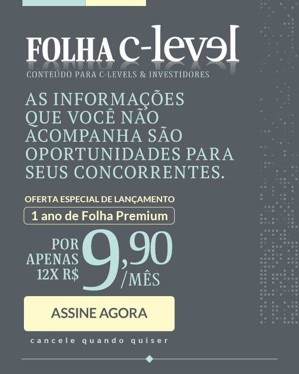 Folha C-level | Conteúdo para C-Levels & Investidores. As informações 
que você não acompanha são oportunidades para seus concorrentes. Oferta especial de lançamento: 1 ano de Folha Premium por apenas 12x R$ 9,90/mês - faço o upgrade - cancele quando quiser