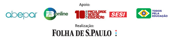 Apoio: abepar, FB Online, SESI, Todos Pela Educação | Realização: Folha de S.Paulo