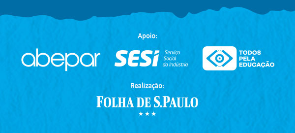 Apoio: Abepar, SESI, Todos Pela Educação | Realização: Folha de S.Paulo