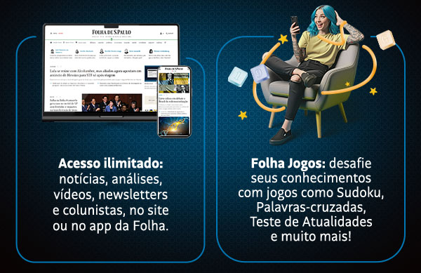 Acesso ilimitado | Folha Jogos