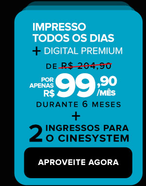 Impresso Todos os dias + Digital Premium: de R$ 204,90 por apenas R$ 99,90/mês durante 6 meses - Aproveite agora
