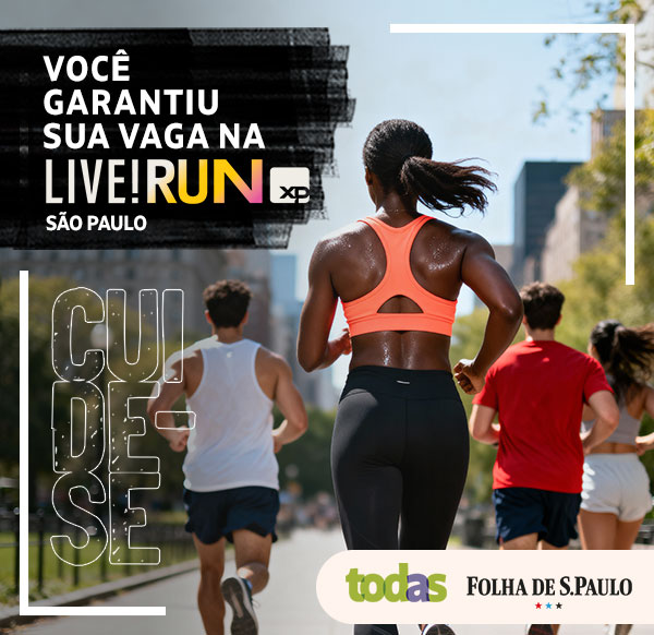 Todas | Folha de S.Paulo | Assine a Folha Premium por apenas 12x R$ 9,90 e ganhe 1 cupom para participar da Live! Run XP São Paulo - Assine Agora