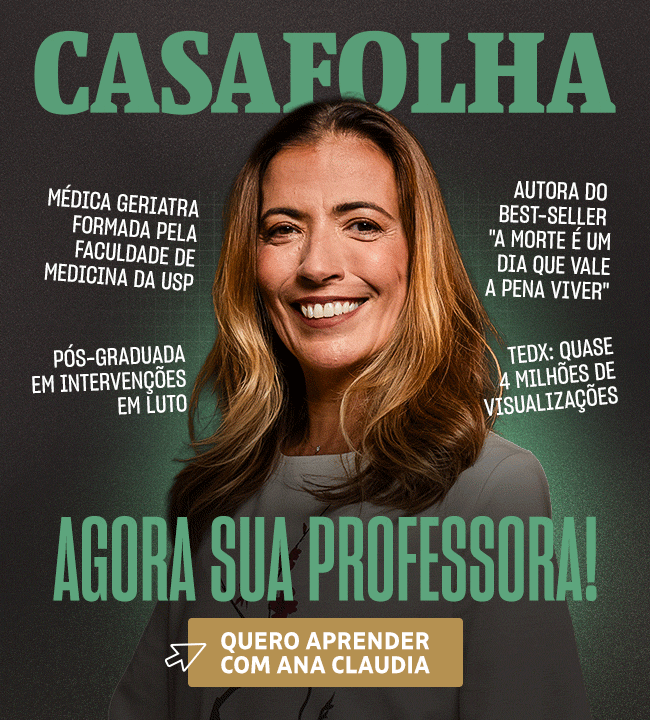 CasaFolha | Ana Claudia Quintana Arantes | Médica geriatra
formada pela Faculdade de Medicina da USP. Autora do best-seller A Morte é um Dia que Vale a Pena Viver. Agora sua professora. Assine Agora