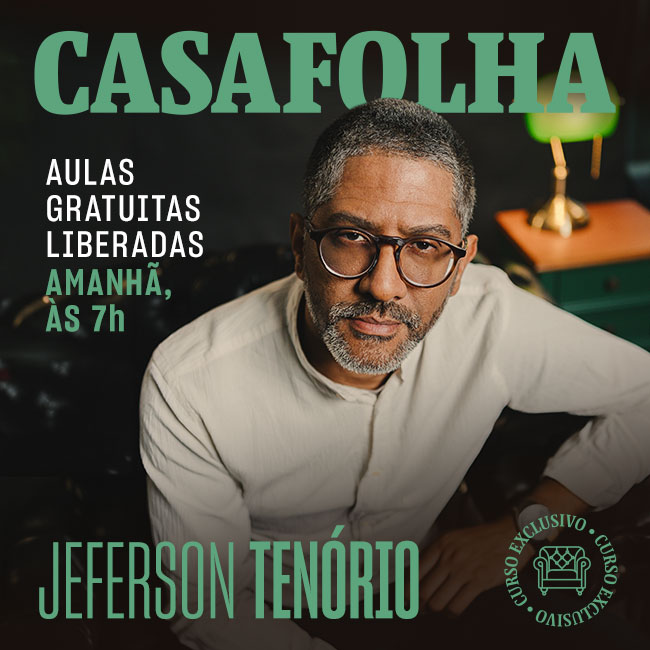 CasaFolha | Jeferson Tenório | Aulas gratuitas liberadas amanhã às 7h