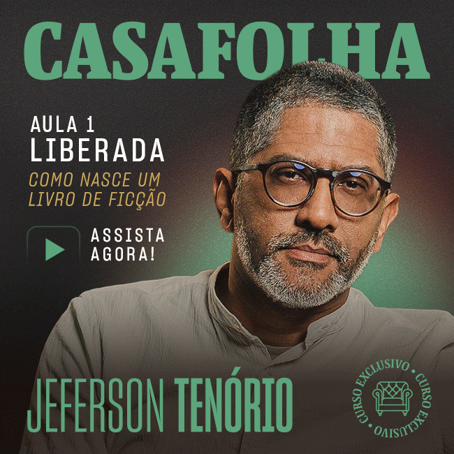 CasaFolha | Jeferson Tenório | Aula 1 liberada: Como nasce um livro de ficação. Assista Agora.