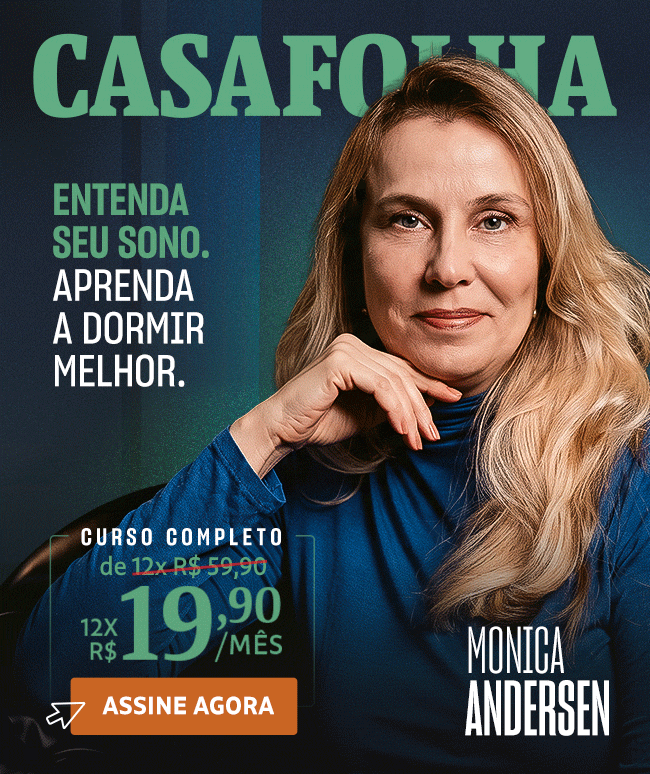 CasaFolha | Monica Andersen | Entenda seu sono. Aprenda a dormir melhor. Curso Completo de R$ 59,90 por R$ 19,90/Mês