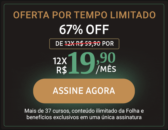 Oferta por tempo limitado, de 12x R$ 59,90 por apenas 12x R$ 19,90/mês. Assine agora.