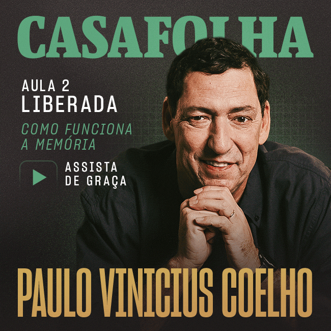 CasaFolha | Aula 2 liberada: Como funciona a memória. Assista de graça. Paulo Vinicius Coelho