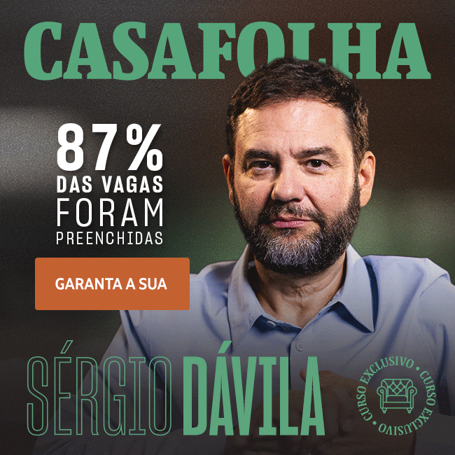 CasaFolha | 87& das vagas foram preenchidas. Garanta a sua. Sérgio Dávila