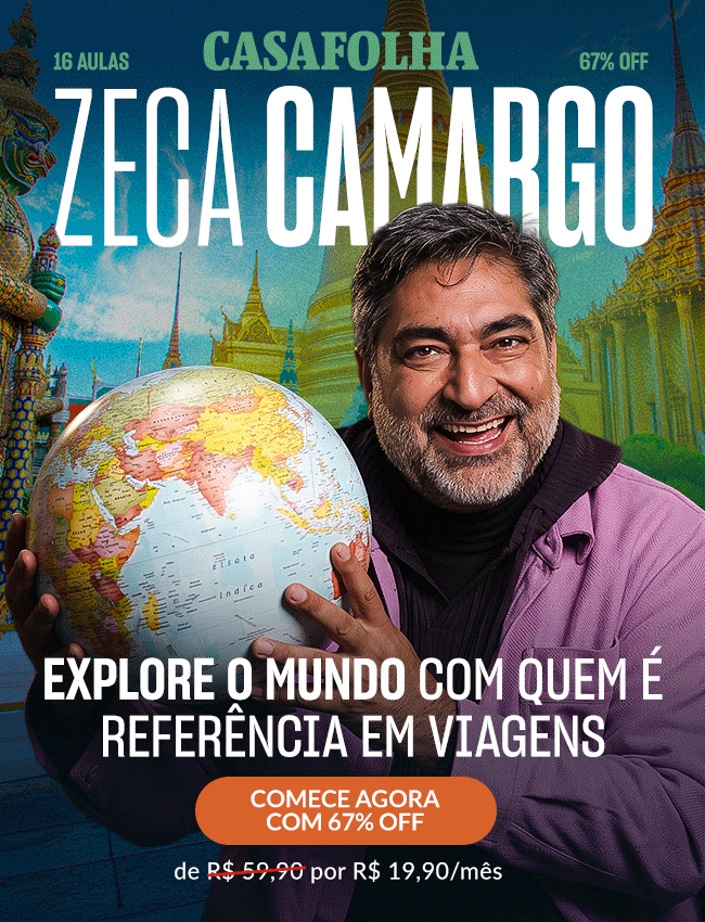 CasaFolha | Zeca Camargo. Explore o mundo com que é referência em viagens. Comece agora com 67% OFF. De R$ 59,90/mês por R$ 19,90/mês