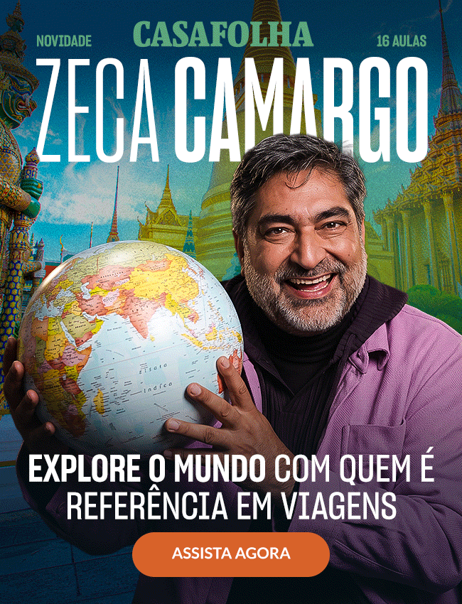 CasaFolha | Zeca Camargo. Explore o mundo com que é referência em viagens. Assista Agora
