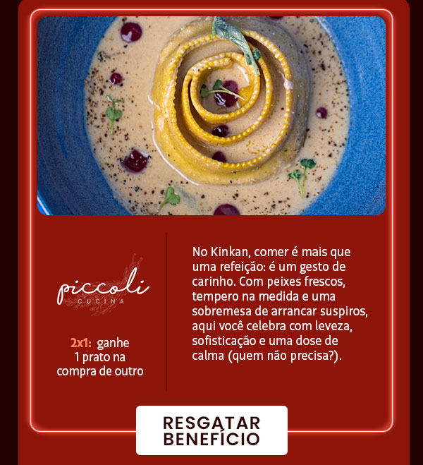 KinKan: ganhe 1 sobremesa