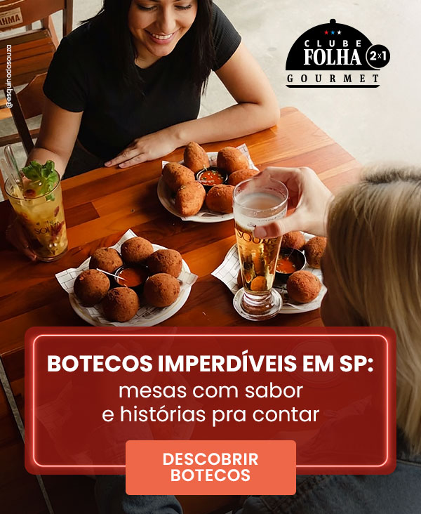 Clube Folha Gourmet 2x1. Botecos imperdíveis em SP. Descobrir botecos