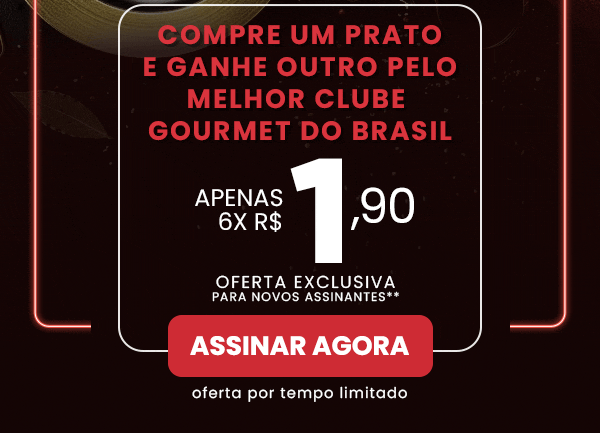 Assine a Folha Premium e aproveite seu restaurante favorito em dobro. Apenas 6x R$ 1,90. Oferta exclusiva para novos assinantes**