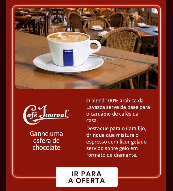 Café Journal: Esfera de Chocolate no Café