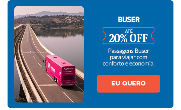 Buser: até 20% OFF