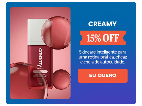 Creamy: 15% OFF