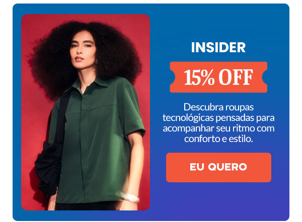 Insider: 15% OFF