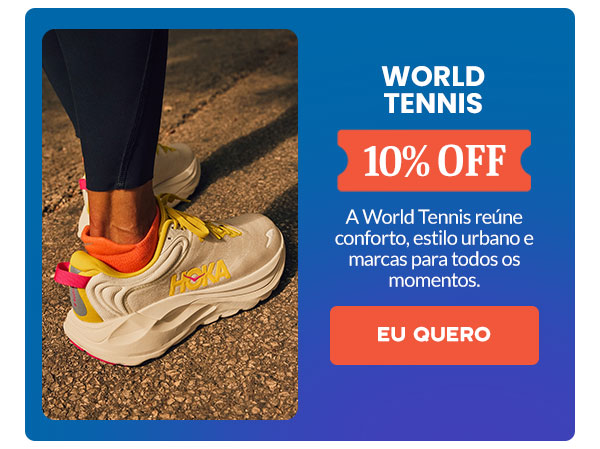 World Tennis: 10% OFF