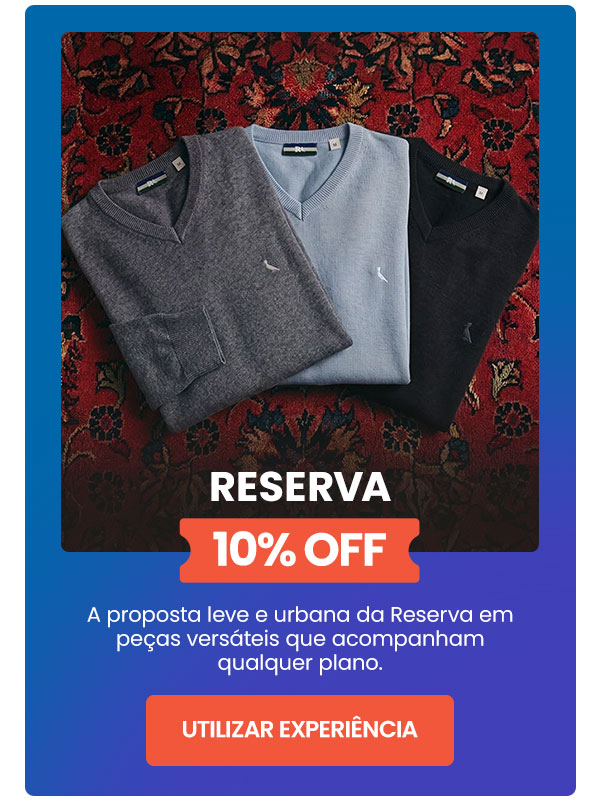 Reserva: 10% OFF