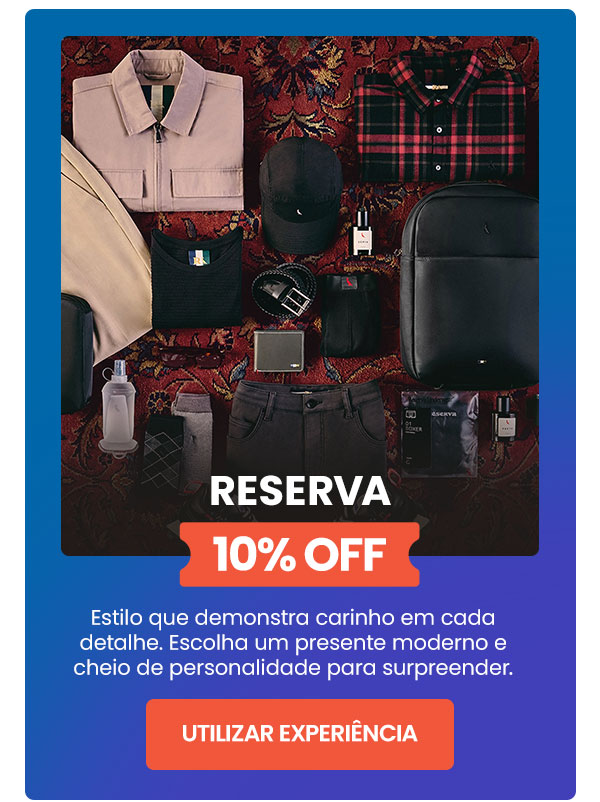 Reserva: 10% OFF