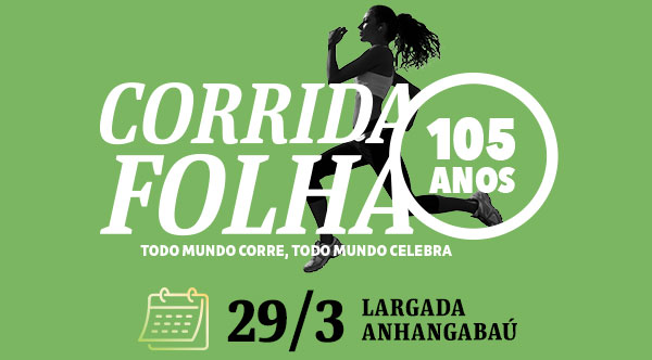 Corrida Folha 105 Anos - 29/3 largada Anhangabaú