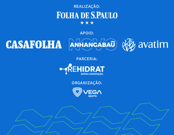 Organização: Vega Sports. Realização: Folha de S.Paulo