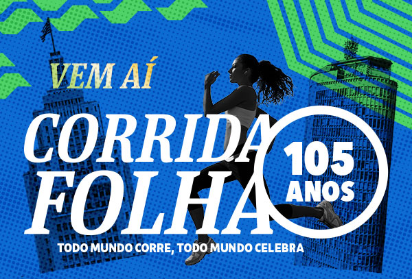 Vem aí Corrida Folha 105 anos - Todo mundo corre, todo mundo celebra.