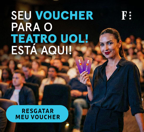 Seu voucher para o Teatro UOL está aqui! Resgatar Voucher