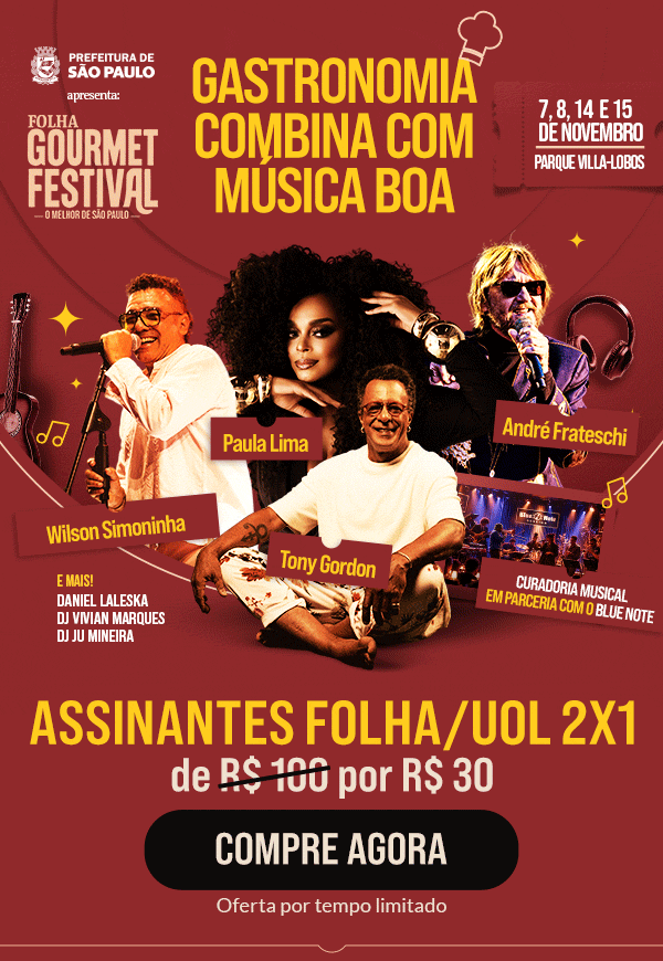 Folha Gourmet Festival - São Paulo. Gastronomia combina com música boa