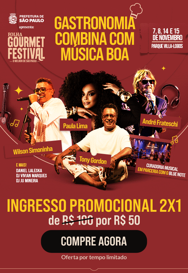 Folha Gourmet Festival - São Paulo. Gastronomia combina com música boa