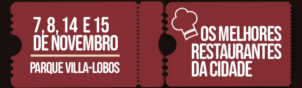 7,8, 14 e 15 de novembro. Parque Villa-Lobos