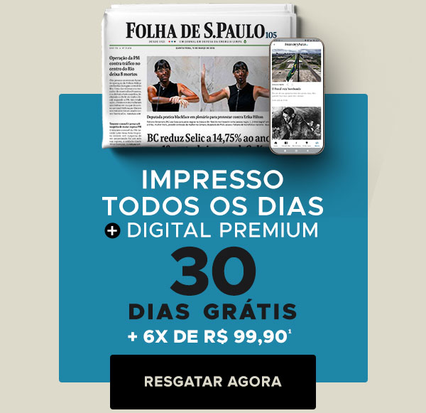 Impresso todos os dias + digital premium. 30 dias grátis + 6x de R$ 99,90¹