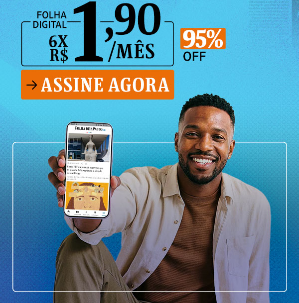 Folha Digital 6x R$ 1,90/mês - 95% OFF