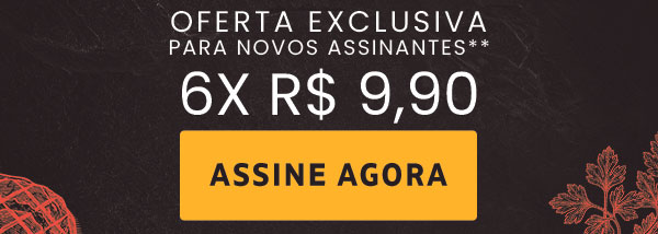 Oferta Exclusiva para novos assinantes: 6x R$ 1,90. Assine Agora