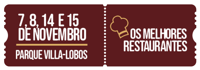 7, 8, 14 e 15 de novembro, Parque Villa-Lobos, os melhores restaurantes