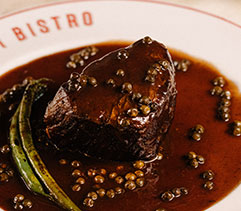 Prato do restaurante Ici