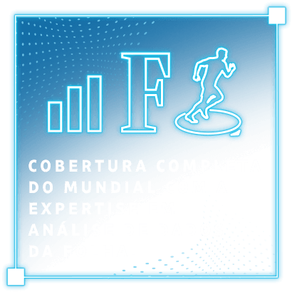 Cobertura completado mundial com a expertise emanálise de dadosda Folha. 